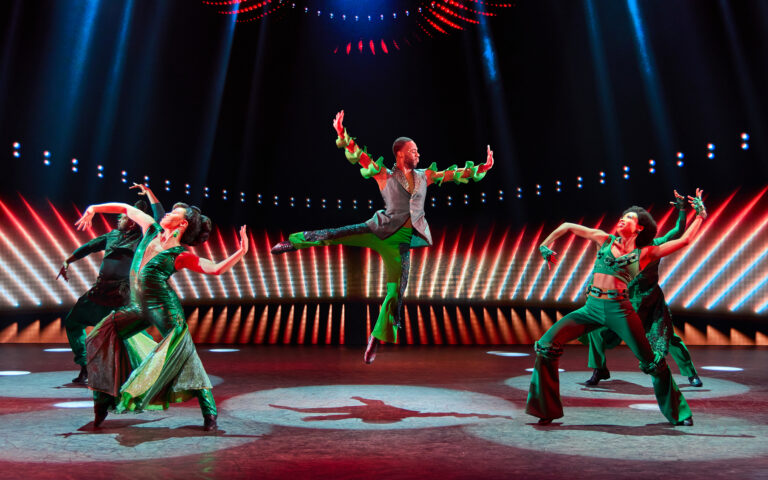 14. The ensemble of The Wiz in Emerald City in the North American Tour of THE WIZ. Photo by Jeremy Daniel