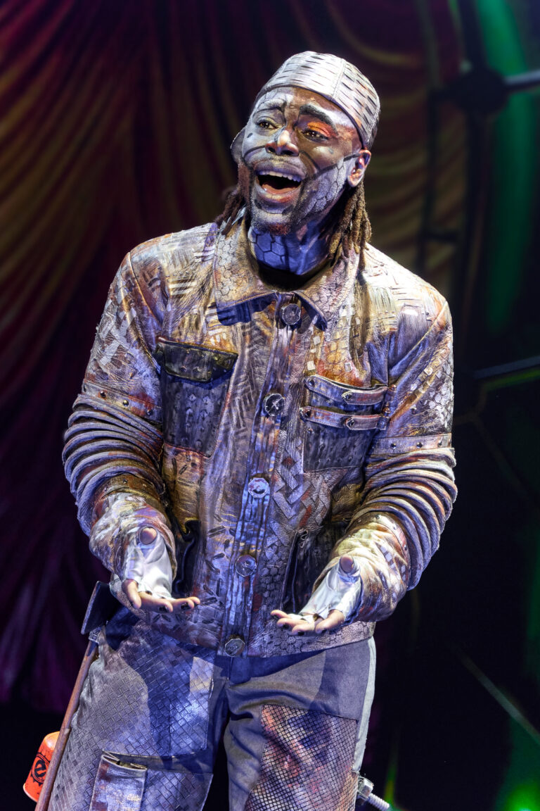 20. D. Jerome as The Tinman in the North American Tour of THE WIZ. Photo by Jeremy Daniel