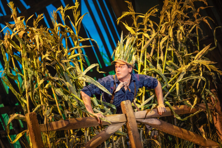 Mike Nappi as Peanut in The North American Tour of SHUCKED (Photo by Matthew Murphy and Evan Zimmerman) 0626
